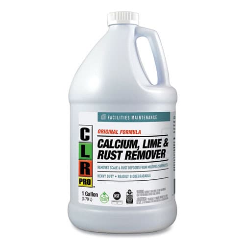 CLR PRO Calcium, Lime and Rust Remover, 128 oz Bottle, CL4PRO (4 bottles/case)