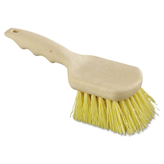 Boardwalk Utility Brush, Polypropylene Fill, 8 1/2" Long, Tan Handle, 4308