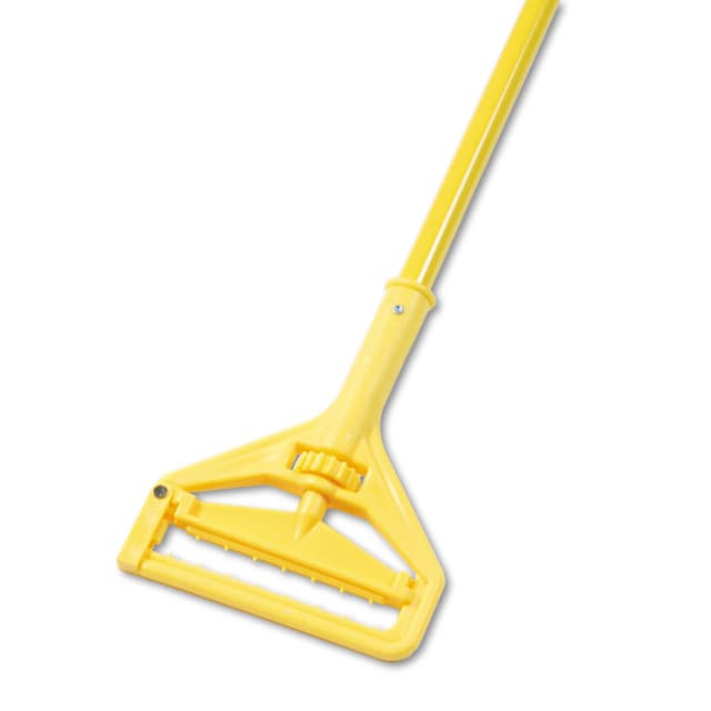 Boardwalk Quick Change Side-Latch Plastic Mop Head Handle, 60" Handle