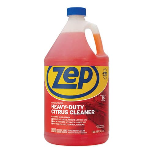 Zep 1 Gallon Heavy Duty Cleaner and Degreaser, Citrus Scent