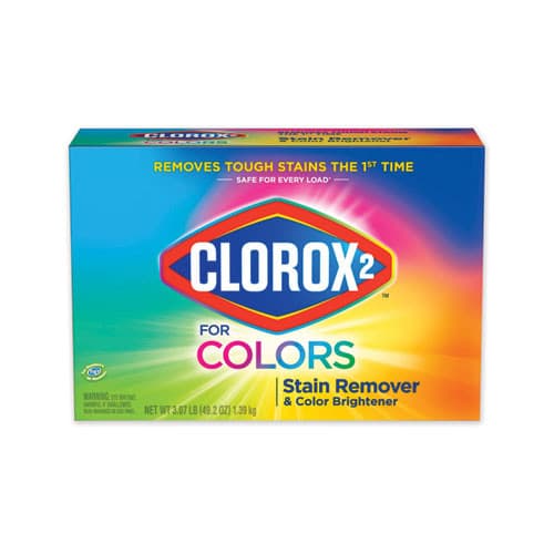 Stain Remover and Color Booster Powder, Original Scent, 4/Case | Clorox