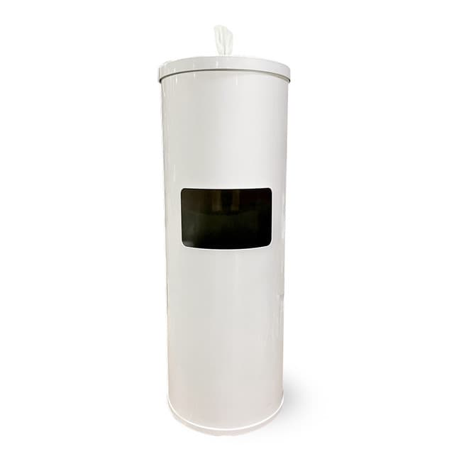 Sanitizing Wipes Dispenser, Powder Coated Floor Dispenser