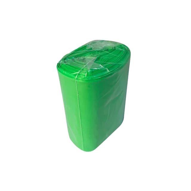 Sanitary Napkin Receptacle Liner, 20" x 15", 0.7 Mil, Low-Density, Green (1200/Case) | S.A.C