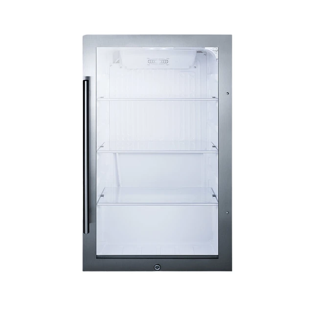 Shallow Depth Indoor/Outdoor Beverage Cooler | Summit Appliance