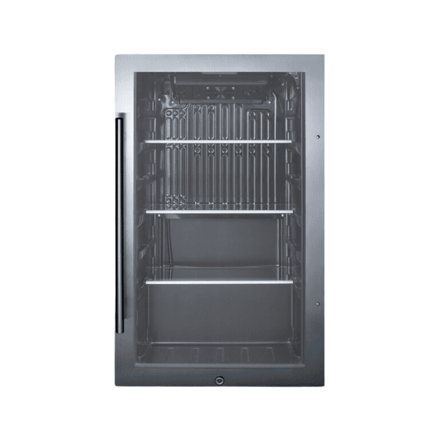Shallow Depth Indoor/Outdoor Beverage Cooler, ADA Compliant | Summit Appliance