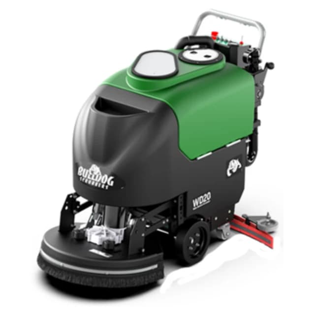 Bulldog Walk-Behind Commercial Floor Scrubber, WD20 2.0
