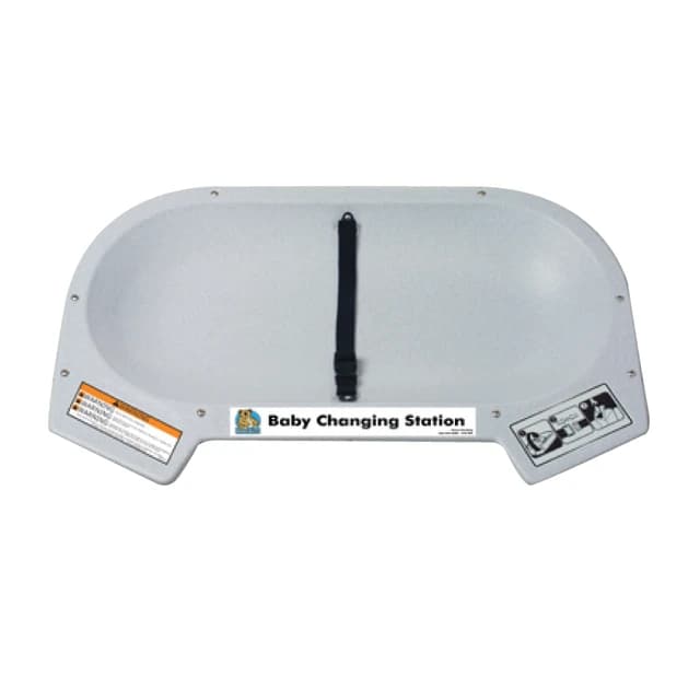 Koala Kare Countertop Mounted Plastic Baby Changing Station, KB112-01CT