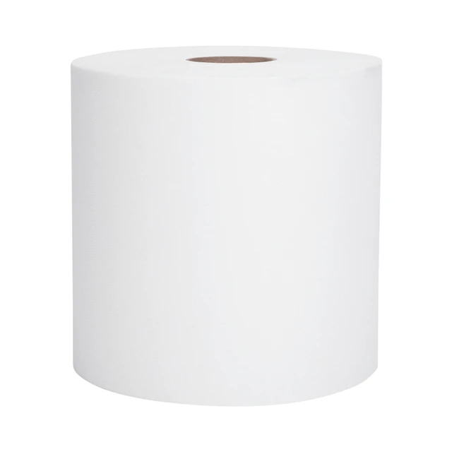 Kimberly-Clark Scott Hard Roll Towels, White, 02068 (400 ft/roll) (12 rolls/case)