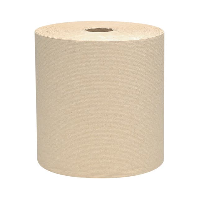 Kimberly-Clark Scott Hard Roll Towels, Brown, 04142 (800 ft/roll) (12 rolls/case)