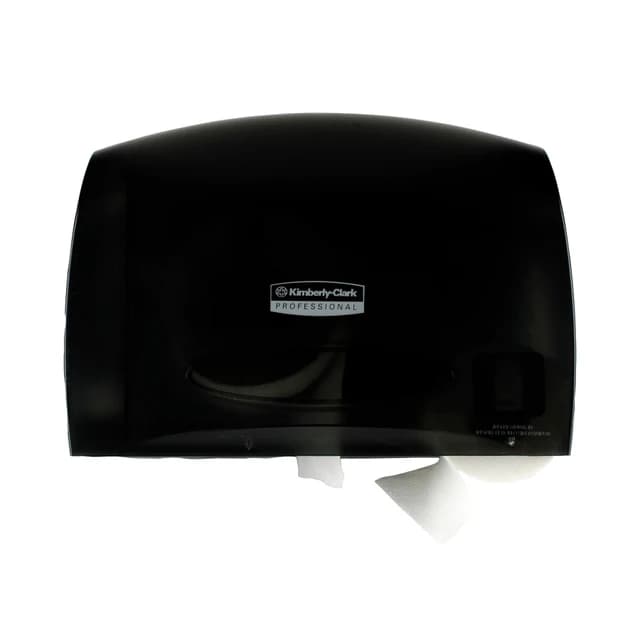 Kimberly-Clark Professional Coreless JRT Bath Tissue Dispenser, Smoke, 09602