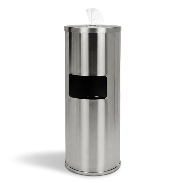 Wipes Dispenser, Stainless Steel Floor Dispenser