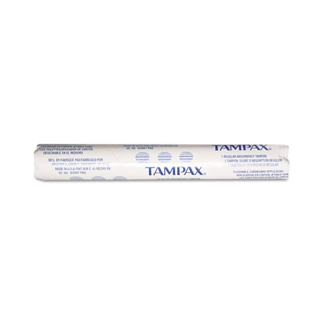 Tampax Tampons, Original, Regular Absorbency, PGC025001 (500/case)
