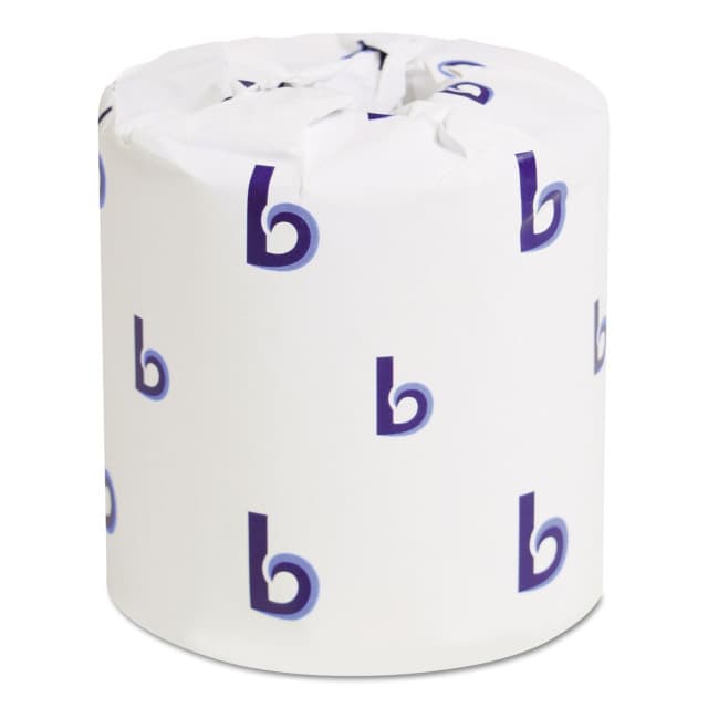 Bathroom Tissue, Standard, 2-Ply, White (500 Sheets/Roll) (96/case)