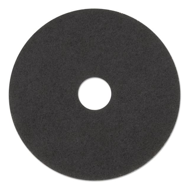 Boardwalk Stripping Floor Pads, 12" to 21" Wide, Black, (5/case)