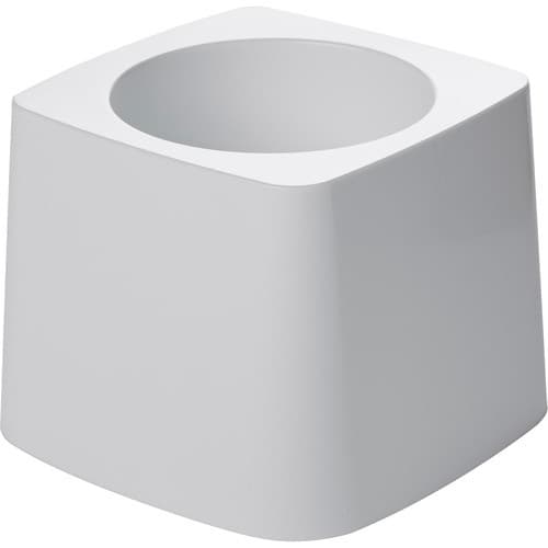Rubbermaid Commercial Holder for Toilet Bowl Brush, White Plastic