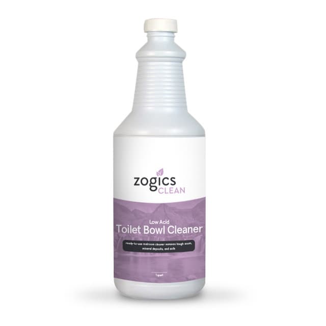 Zogics Low Acid Toilet Bowl Cleaner (32 oz or Case of 12)