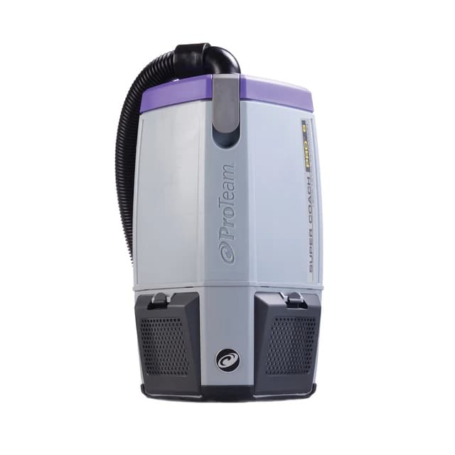 ProTeam Super Coach Pro 6, Backpack Vacuum with HEPA Filtration, 6 Qt, 107310