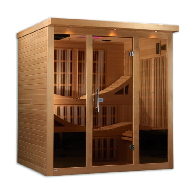 Dynamic "Monaco Elite" 6-person PureTechâ„¢ Infrared Sauna, GDI-6996-01