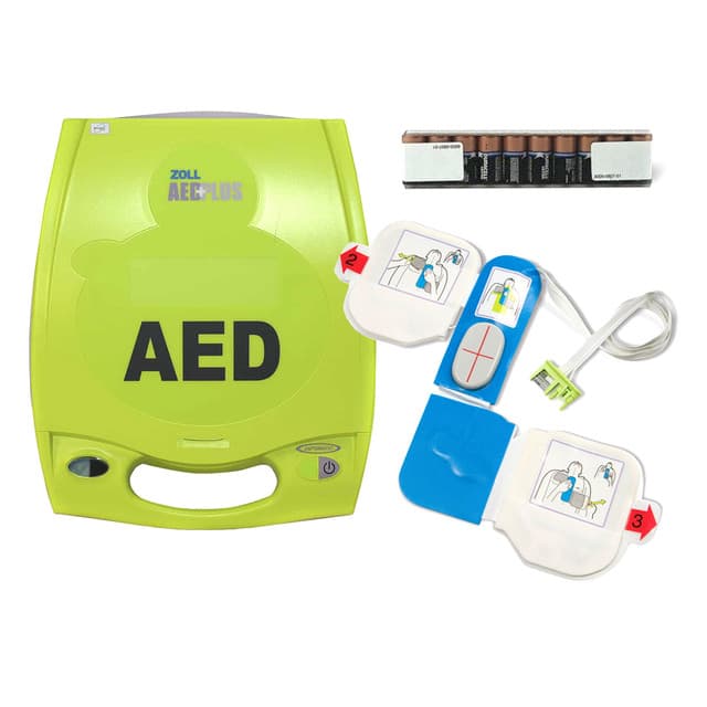 ZOLL Fully Automatic AED Plus (AED + Pads + Battery)