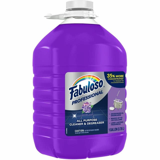 Fabuloso All-Purpose Cleaner, Lavender Scent, 1 gallon bottle (4/case)