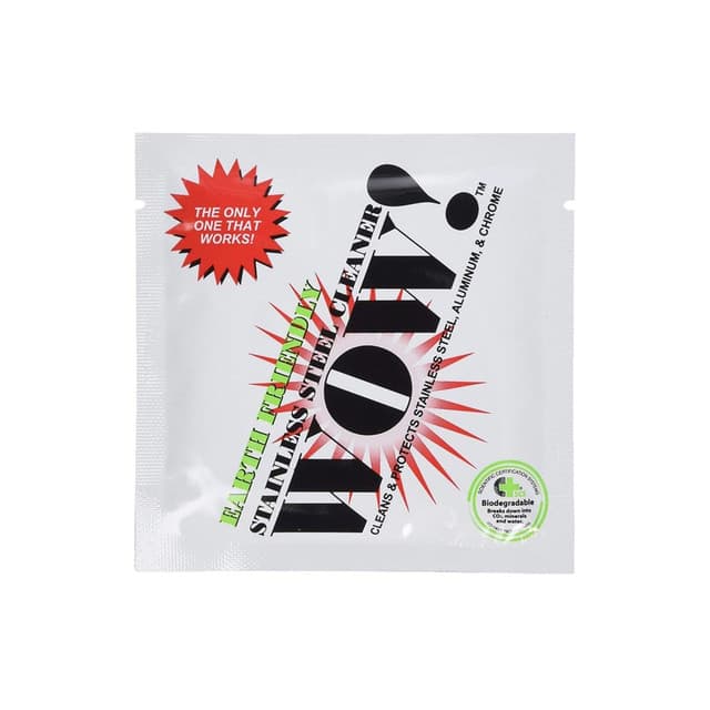 WOW! Stainless Steel Cleaner & Protectant Individually Packaged Towelette