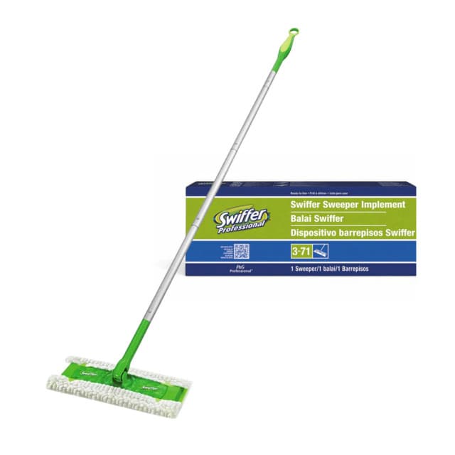 Swiffer Sweeper Mop, 10" Wide Mop, Green
