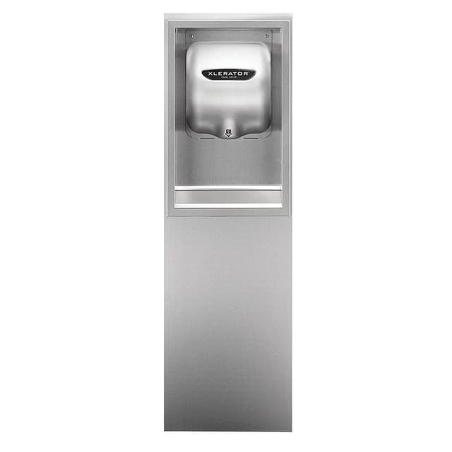XLERATOR Hand Dryer XChanger Combo Recess Kit, ADA Compliant, Stainless Steel, XL-40576