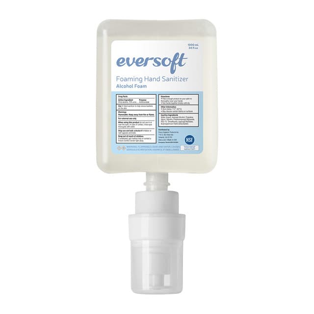 Eversoft Alcohol Foaming Hand Sanitizer Refill, (6/case)