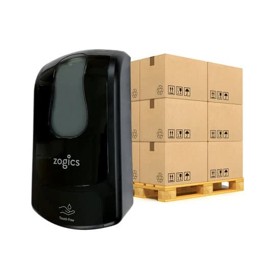 Touch-Free Automatic Wall-Mounted Hand Sanitizer Gel Dispenser Pallet, (1 pallet, 192 units)