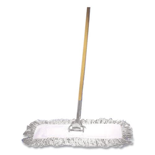 HyGrade Cotton Quick-Drying Dust Mop Head | Boardwalk
