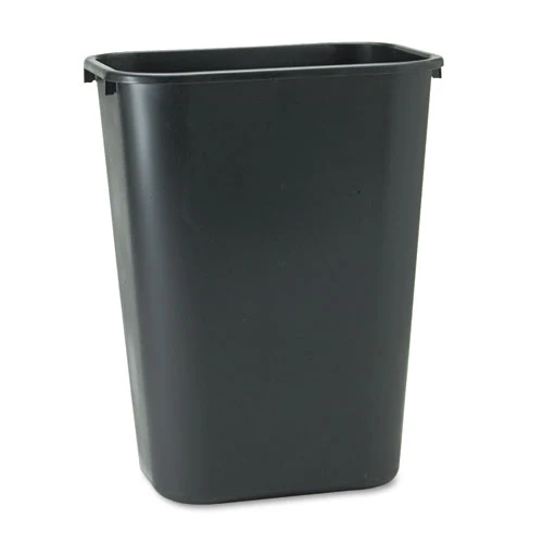 Deskside Series 3.5 Gallon Gray Plastic Rectangular Trash Can | Rubbermaid Commercial Products