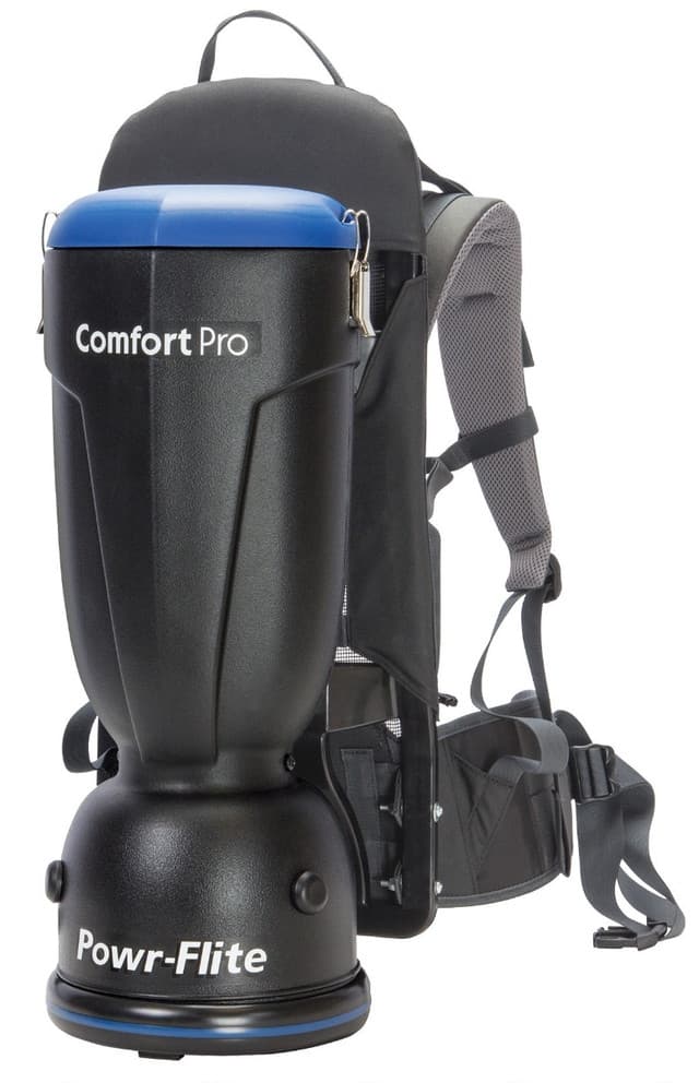 Powr-Flite Comfort Pro Backpack Vacuum - 6 Quart with Standard Tool Kit