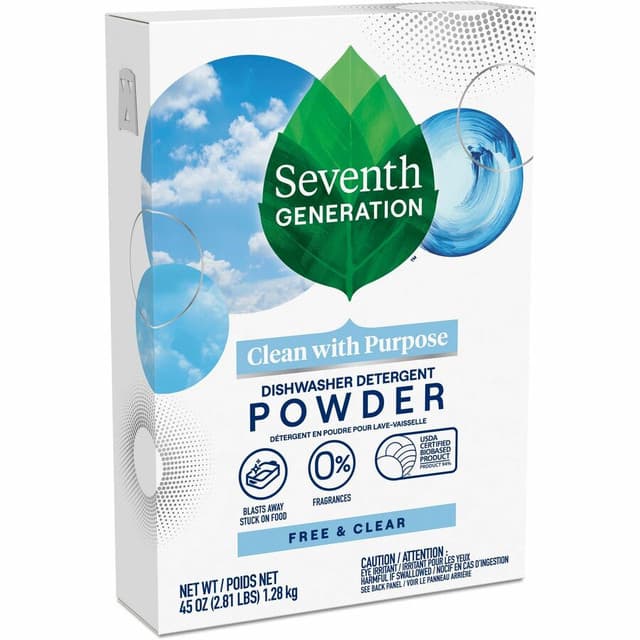 Seventh Generation Automatic Dishwashing Powder, Unscented