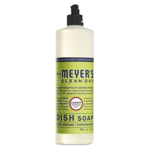 Clean Day Dish Soap, 16 oz Bottle (Case of 6) | Mrs. Meyers