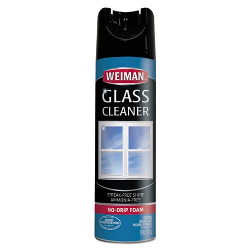 Foaming Glass Cleaner, 19 oz Aerosol Spray Can | Weiman