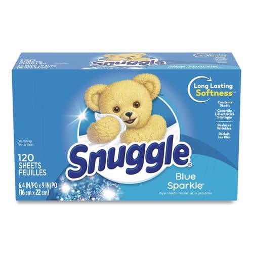 Snuggle Fabric Softener Sheets, Fresh Scent, 120 Sheets/Box, 6 Boxes/Carton