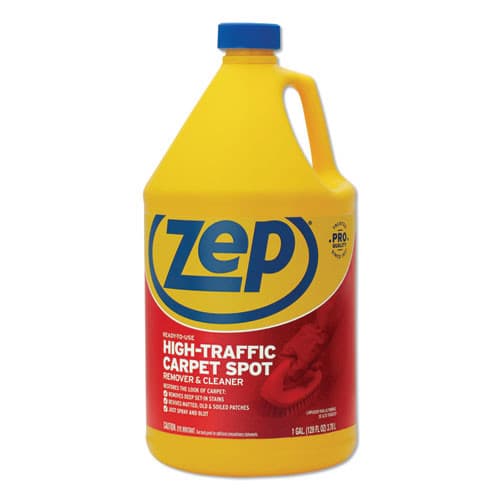 High Traffic Carpet Cleaner, 128 oz Bottle | Zep