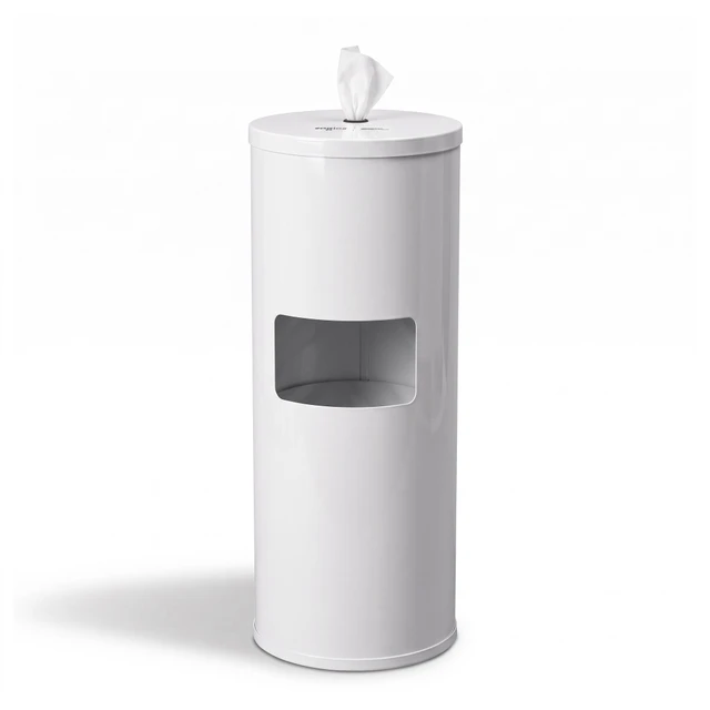 Sanitizing Wipes Dispenser, Powder Coated Floor Dispenser