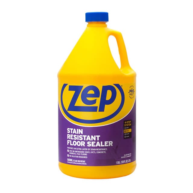 Zep Floor Sealer, Stain Resistant, 1 Gallon