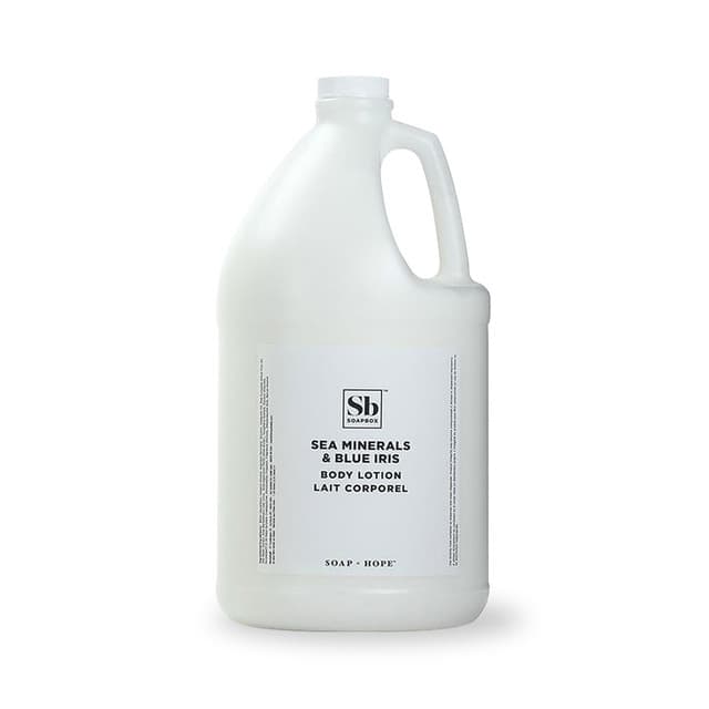 Soapbox Sea Minerals & Blue Iris Lotion (1 Gallon)