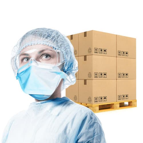 Surgical N95 Respirator Masks (1 Pallet, 12,000 Masks) | FDA and NIOSH Approved