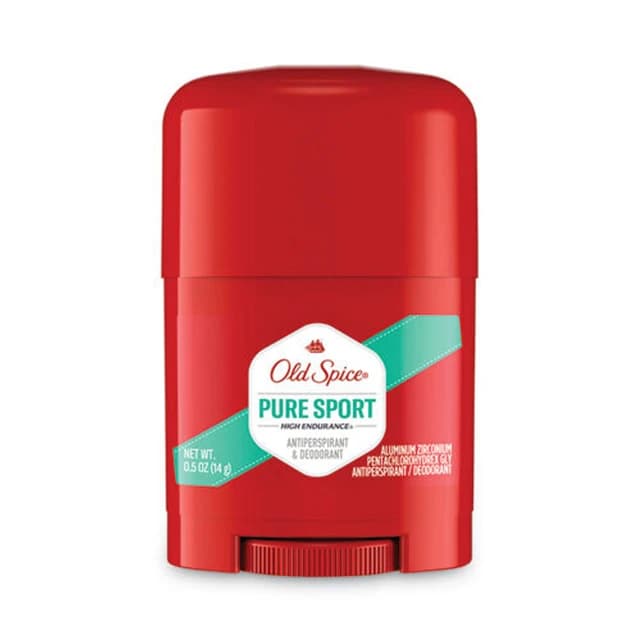 High Endurance Deodorant, Pure Sport, 0.5 oz Stick, 24/Carton | Old Spice