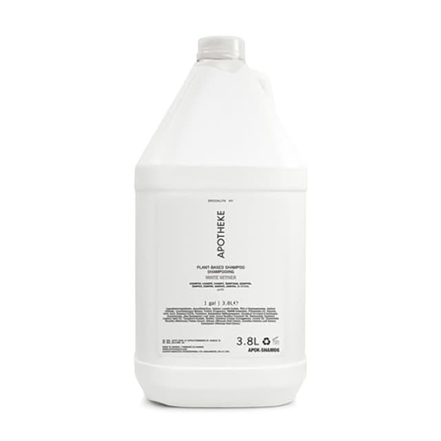 Apotheke Shampoo, White Vetiver (1 Gallon)