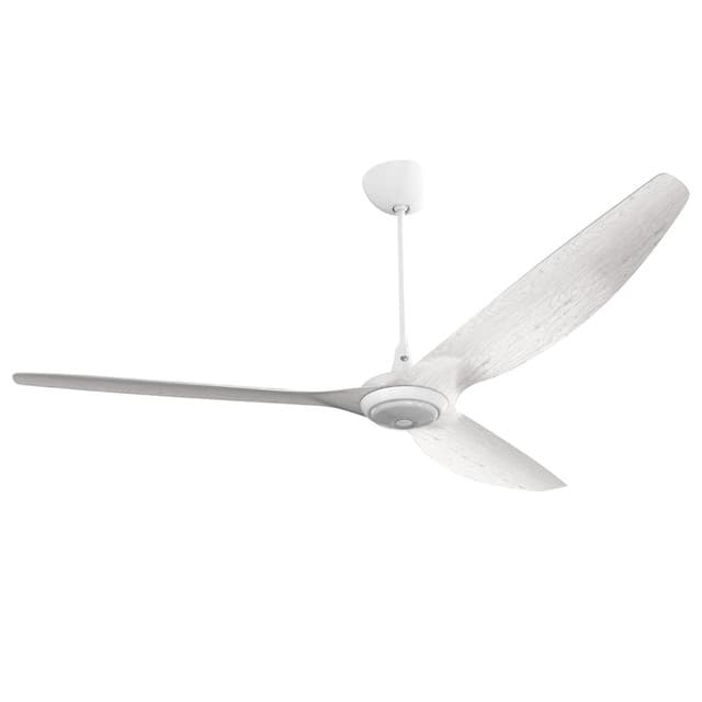 Haiku Gen 4 Indoor Ceiling Fan with LED Downlight and White Hardware, 84" | Big Ass Fans