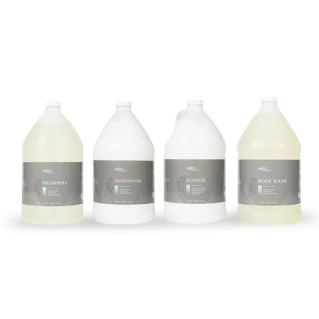Zogics Fresh Air Bath & Body Care Gallon Sampler Case (4 gallons/case)