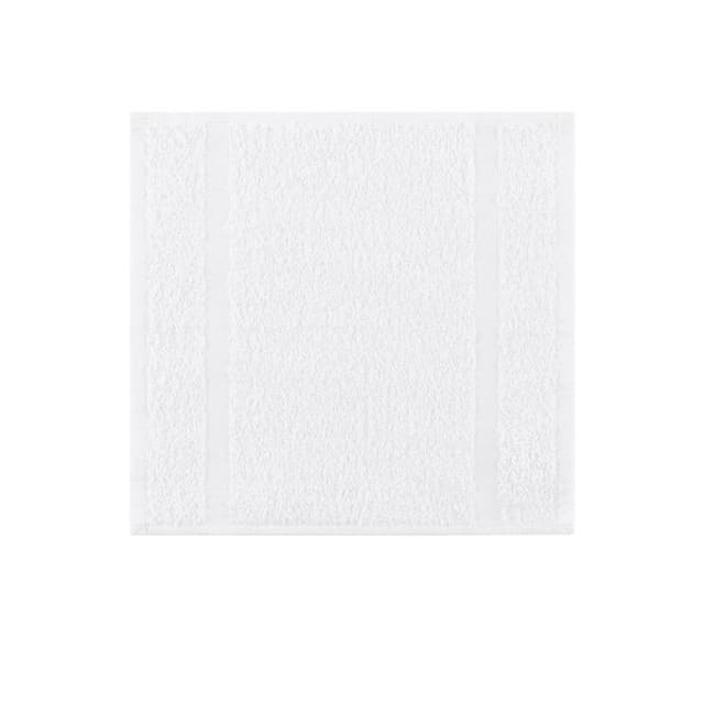 Admiral Collection Washcloth, 12" x 12", White (12/pack) | Monarch