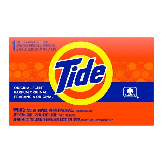 Tide Single Load Box Laundry Detergent (Case/156)
