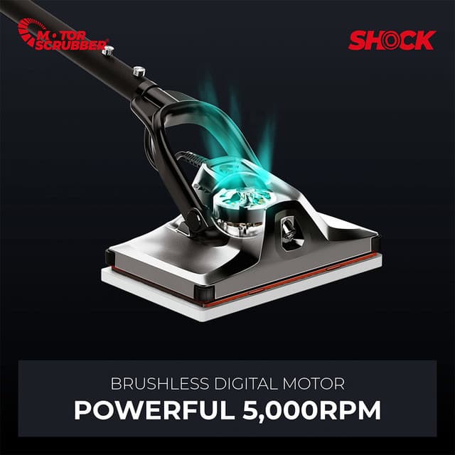 SHOCK Floor Scrubber Head Only | MotorScrubber