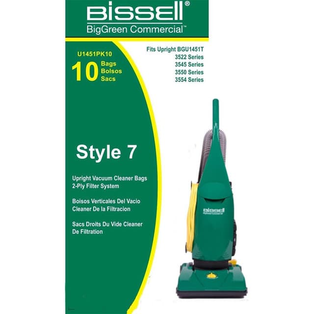 Upright Vacuum Cleaner Bag for BGU1451T, 10 Pack | Bissell
