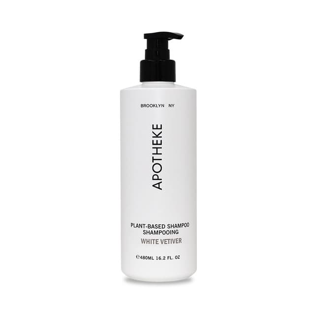 Apotheke White Vetiver Shampoo, 16.2 oz Refillable Bottle